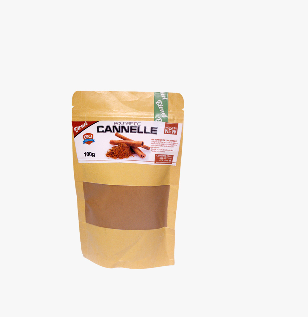 Poudre de Cannelle Par BIONET - Made In Cameroon Online